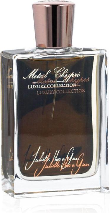 Actual product image Juliette Has a Gun Metal Chypre by Eau de Parfum Spray (Unisex) 75 ml (Eau de parfum, 75 ml)