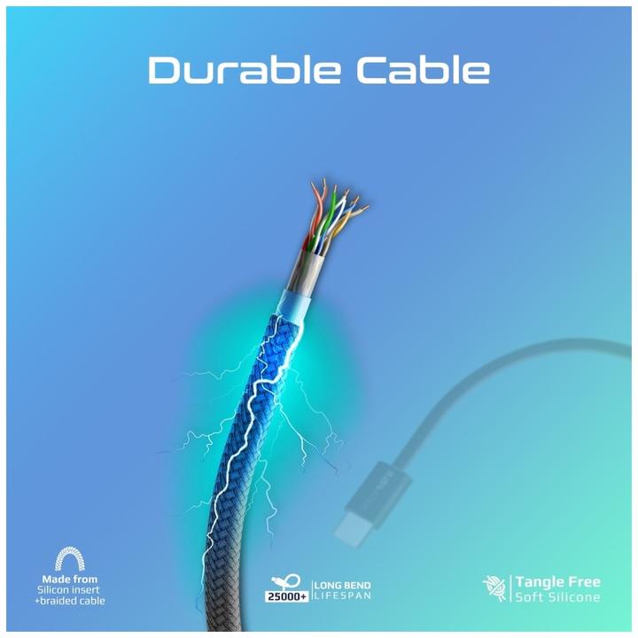 Produktbild ProMate EcoLine-CC200 Black USB-C Kabel (2 m, USB 2.0, 60 W)