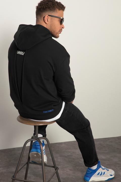 Produktbild Sthuge Hoodie, Langarm, oversized, Rückenfalte mit Print (XXL)