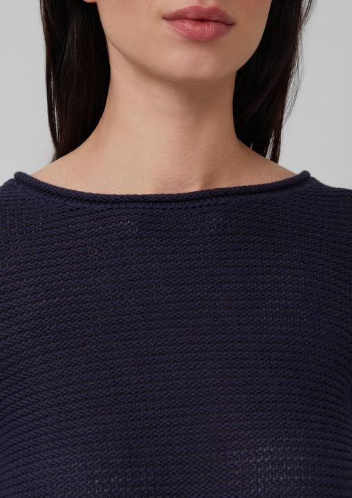 Image du produit s.Oliver Strickpullover Strickpullover im Slim Fit mit Rollkanten (40)
