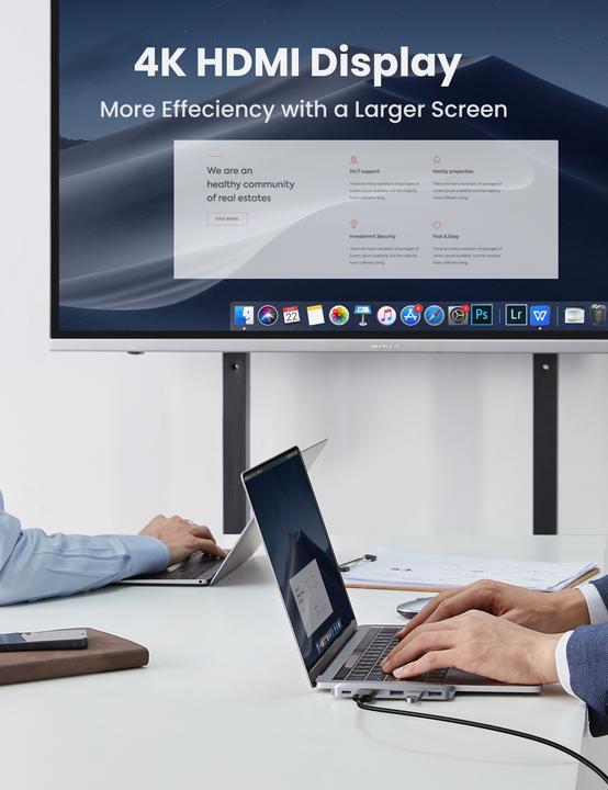 Produktbild Ugreen 5 in 2 -C Hub (USB-C, 5 Ports)