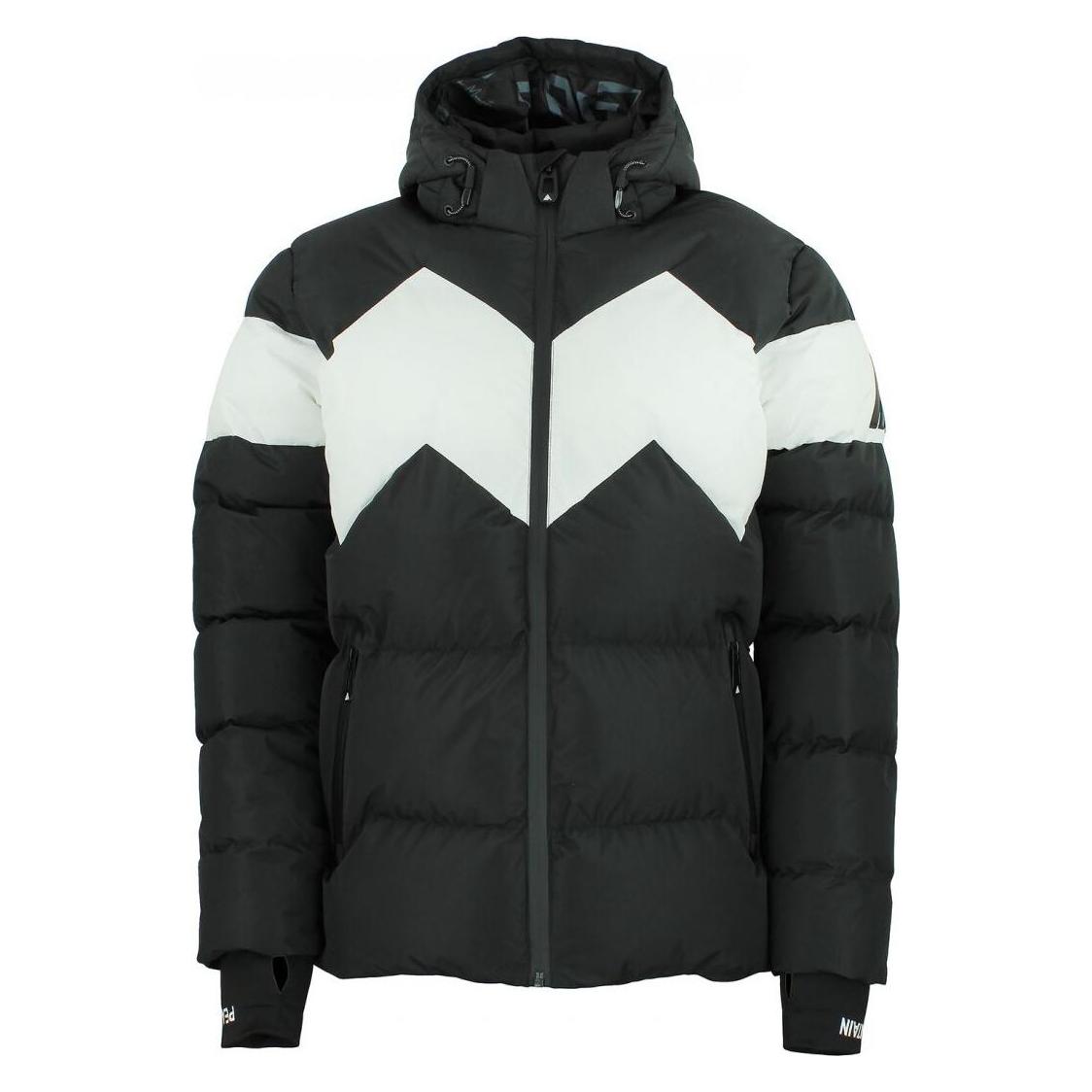 Peak Mountain, Herren, Skijacke, Ski-Daunenjacke (Xxl), Schwarz, Xxl