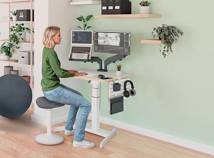 Produktbild Leitz Ergo Compact Workstation Höhenverstellbarer Schreibtisch (80 x 60 x 75 cm)