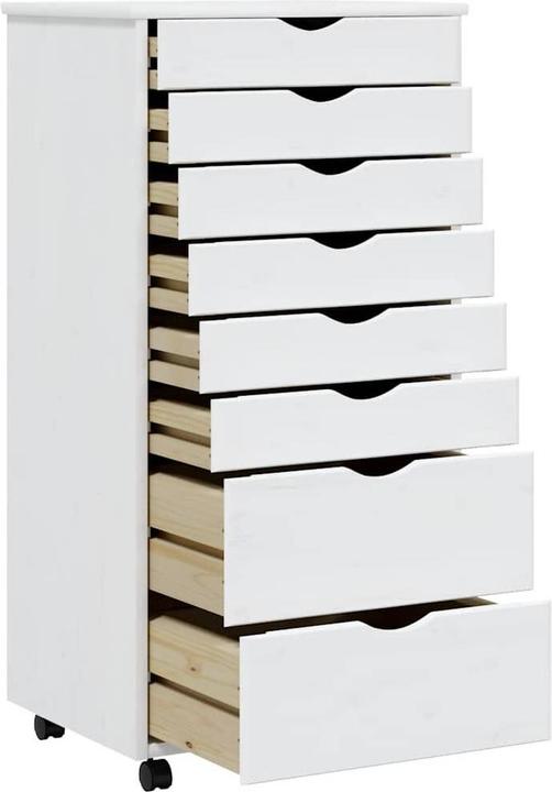 Produktbild vidaXL Rollschrank (53 x 39 x 103 cm)