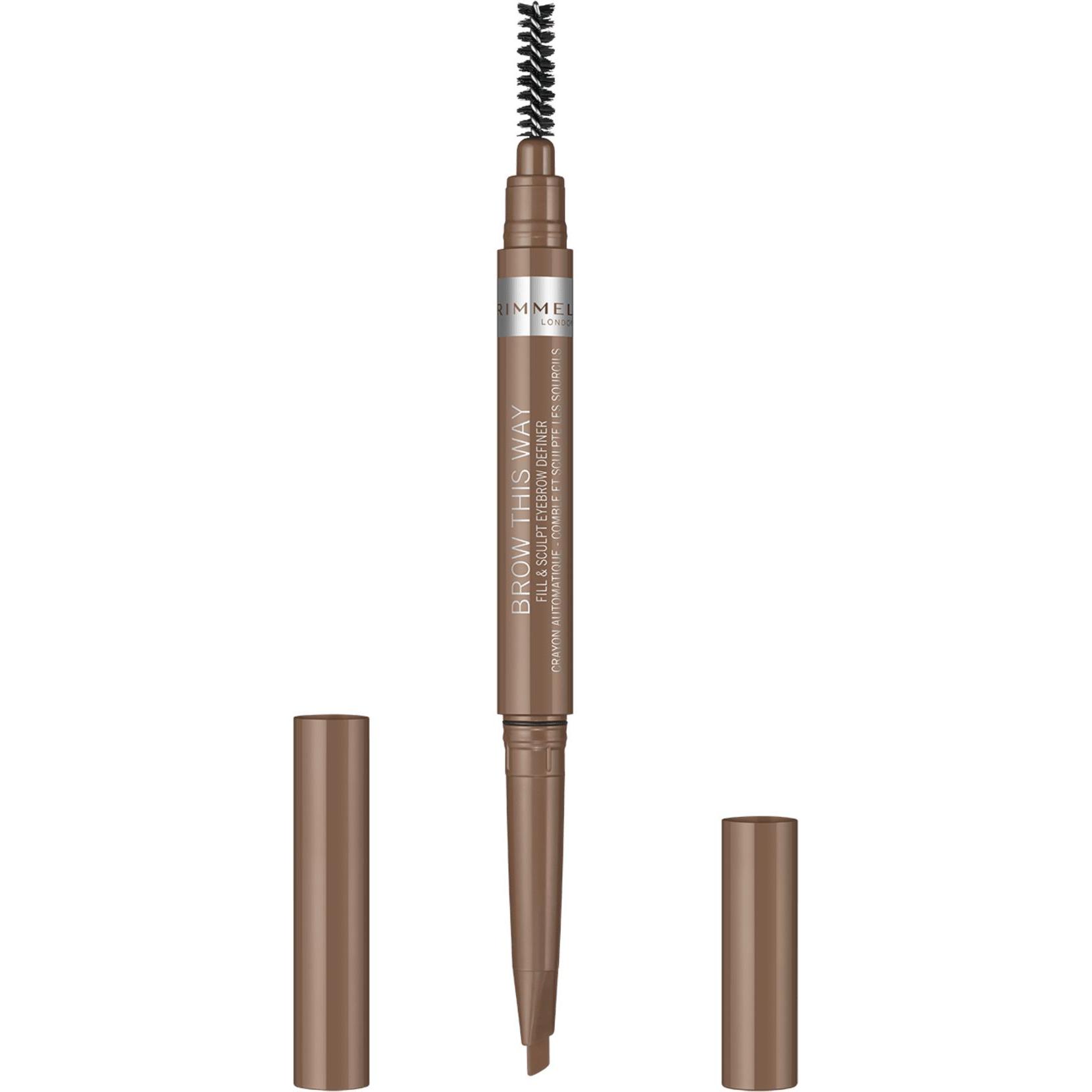 Rimmel London, Augenbrauenstift, Brow This Way Fill & Sculpt (001 Blonde)