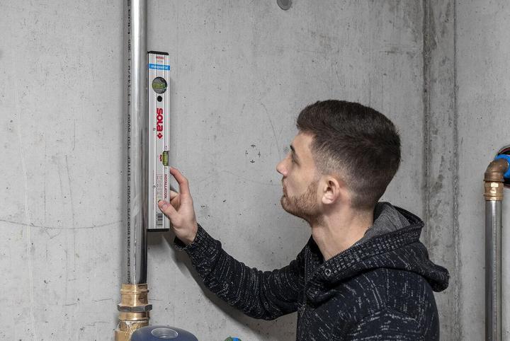 Produktbild Sola Messwerkzeuge Aluminium-Wasserwage MRMI 40 SOLA mit Hilfsmasse 400 mm (40 cm)