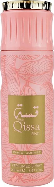 Produktbild Paris Corner Qissa Pink 200ml Deodorant Spray (Spray, 200 ml)