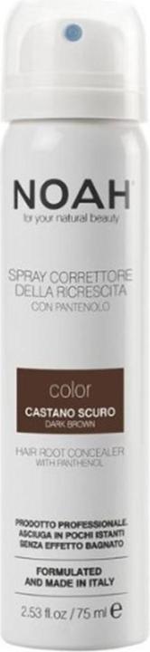 Immagine prodotto Salvatore Ferragamo NOAH Correttore per Radici di Capelli con Vitamina B5 Castano Scuro 75ml - Made in Italy - Cruelty (Marrone scuro)