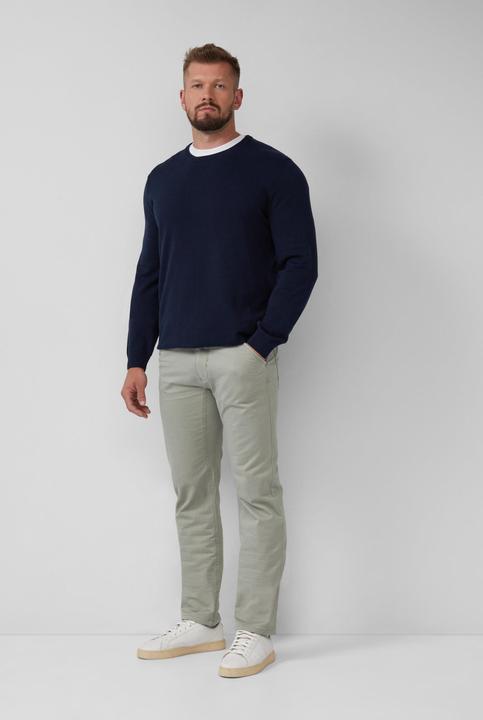 Produktbild s.Oliver Strickpullover Baumwollpullover mit Logo-Stickerei (XXL)