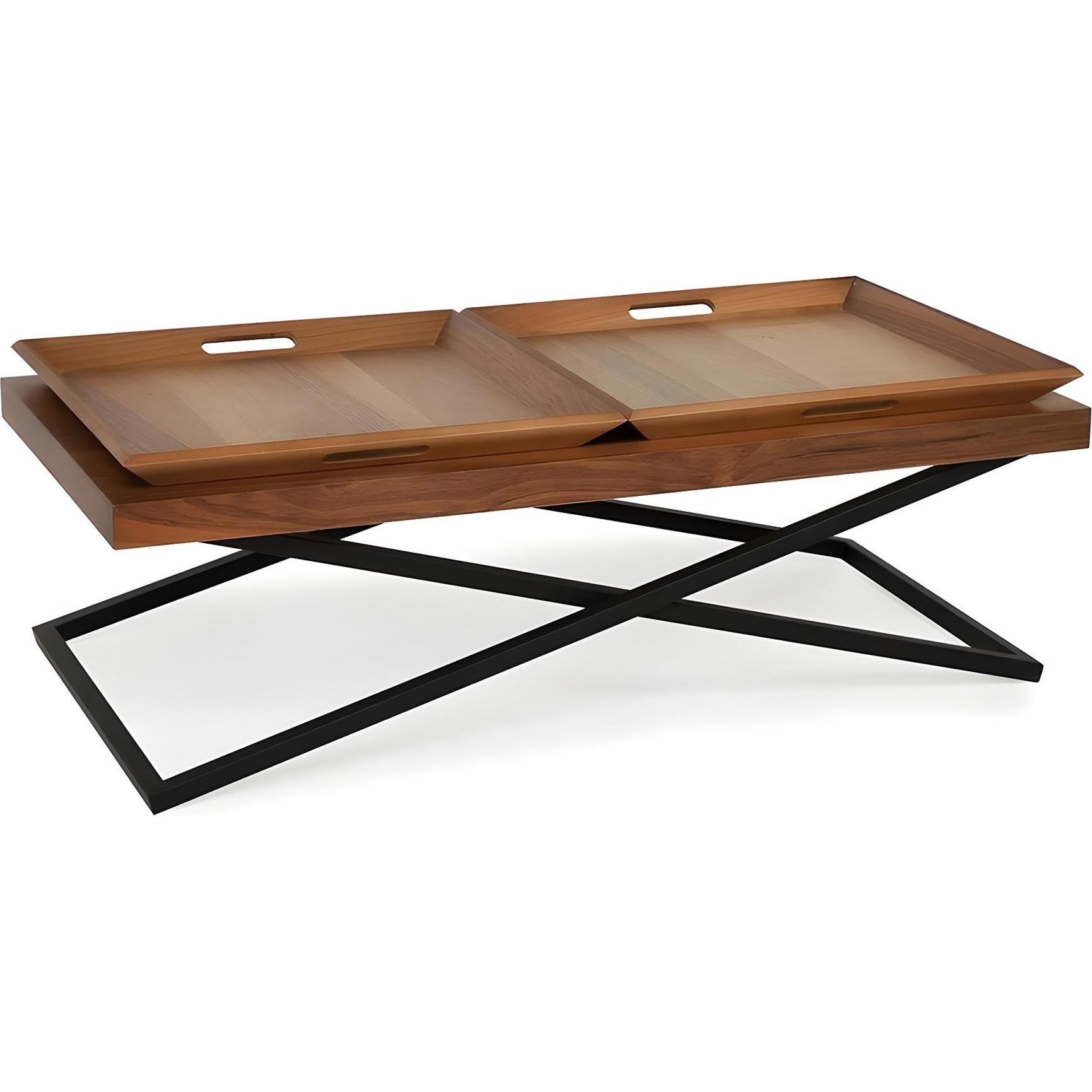 Hanah Home, Couchtisch + Beistelltisch, Towly (120 x 42 x 60 cm)