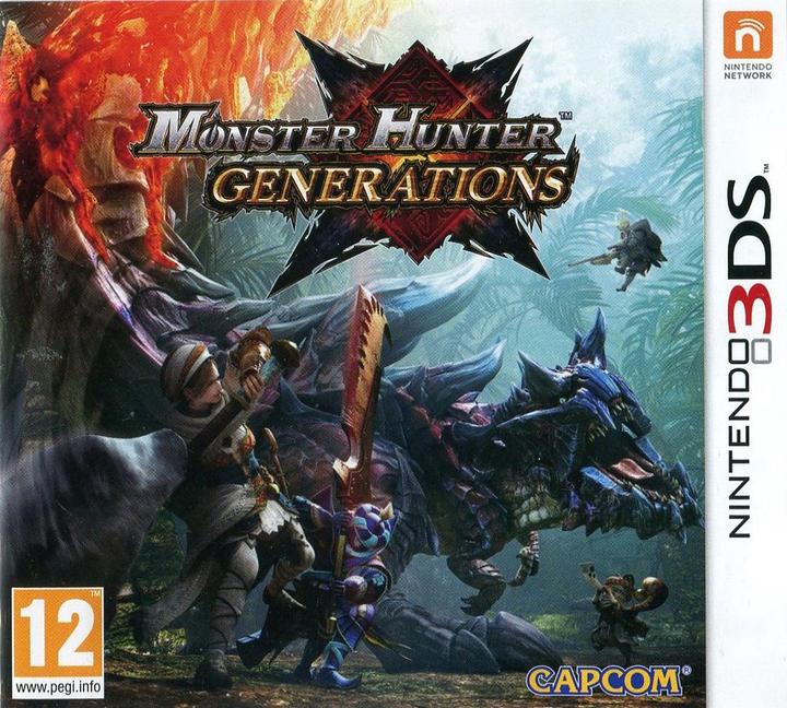 Produktbild Nintendo Monster Hunter Generations (3DS, DE, FR, IT, EN)