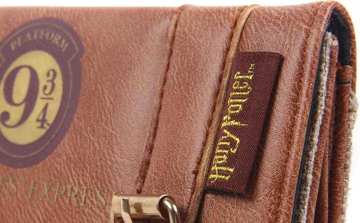 Actual product image ticket box, brown