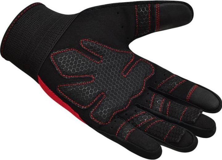 Actual product image Rdx Gym Weight Lifting Gloves W1 Full Red Plus-L (L)