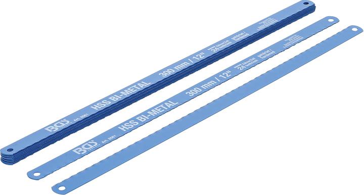 Produktbild BGS Metallsägeblätter HSS flexibel 13 x 300 mm 10-tlg.