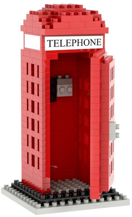 Produktbild Brixies Telefon Kabine London rot