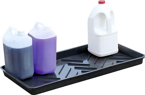Actual product image eurokraft basic PE sump tray for small containers