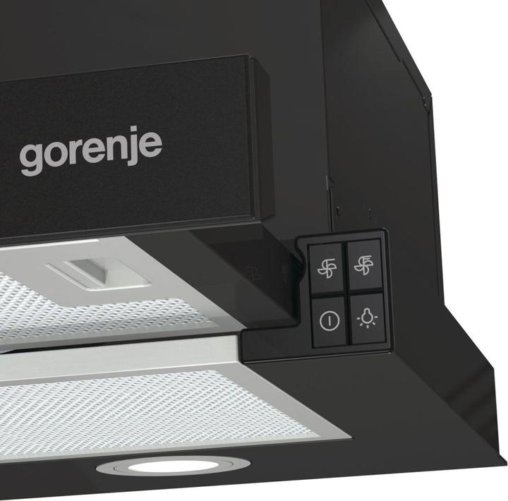 Actual product image Gorenje TH62E4BG Extractor hood Semi built-in (pullout) ³/h C (Table fan)