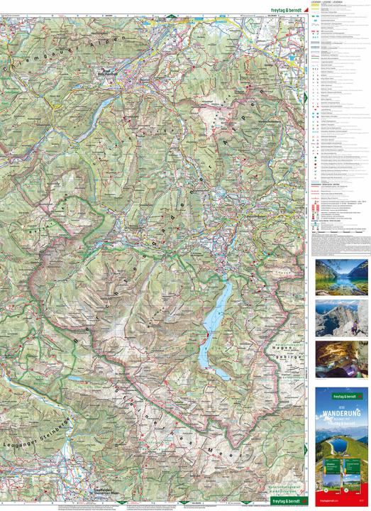 Produktbild Loferer und Leoganger Steinberge, Wander-, Rad- und Freizeitkarte 1:50.000, freytag & berndt, WK