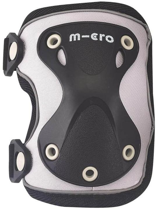 Actual product image Micro Knee/elbow pads reflective black M (M, Knee pad, Pair)
