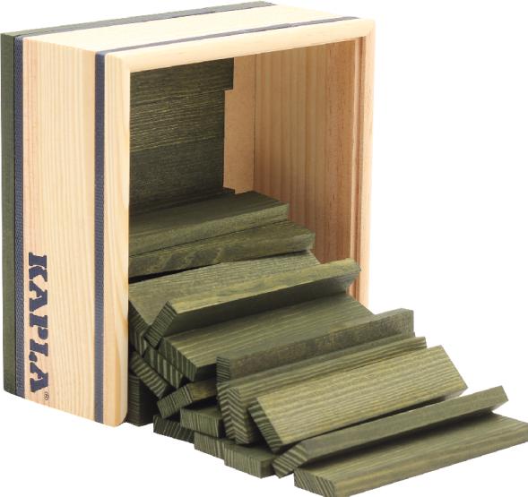 Image du produit Kapla Carré de 40 vert