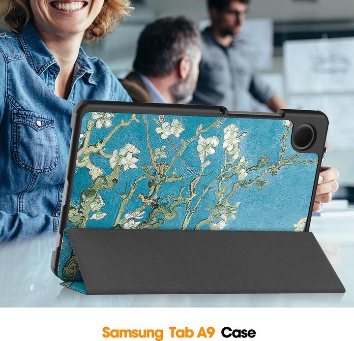 Produktbild Lobwerk Cover für Samsung Galaxy Tab A9 X110 X115 X117 2023 8.7 Zoll Tablethülle Schlank mit Standfunktion u (Samsung Galaxy Tab A9)