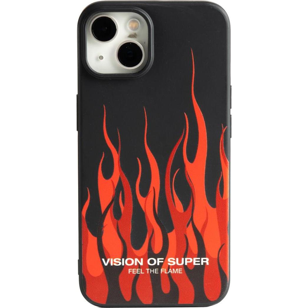 Celly Vos Chrome iPhone Tasche (Apple iPhone 14), Smartphone Hülle, Schwarz