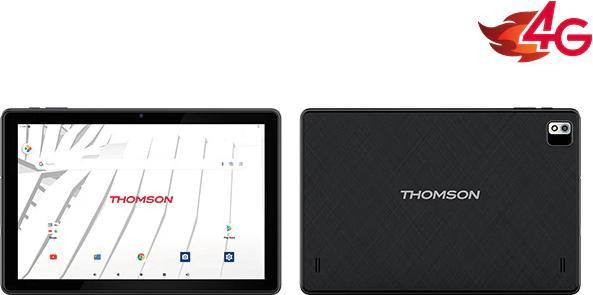 Productafbeelding Thomson TEO10 LTE, 10,1-inch (1920x1200) FHD IPS-scherm, Quad Qore MTK8766, 4 GB RAM, 128 GB ROM, 1xNanoSim (4G, 10.10", 128 GB, Black)