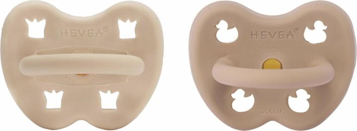 Produktbild Hevea Nuggi Orthodontic 2 Stk. Sand/Tan Beige 3-36 Monate (2 x, 3 - 36 Monate)