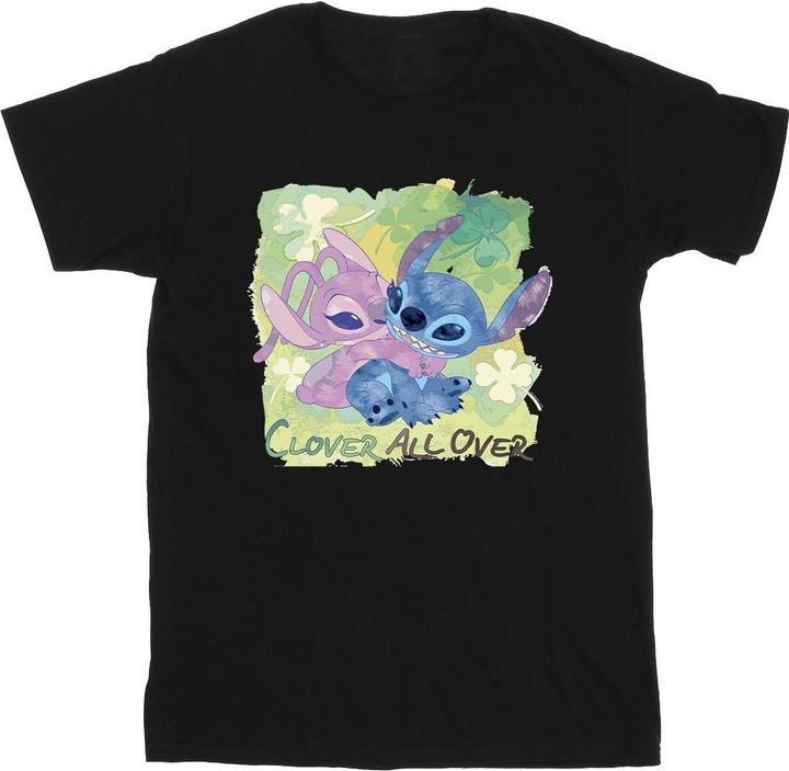 Produktbild Disney Lilo And Stitch St Patrick's Day Clover TShirt Jungen (104)