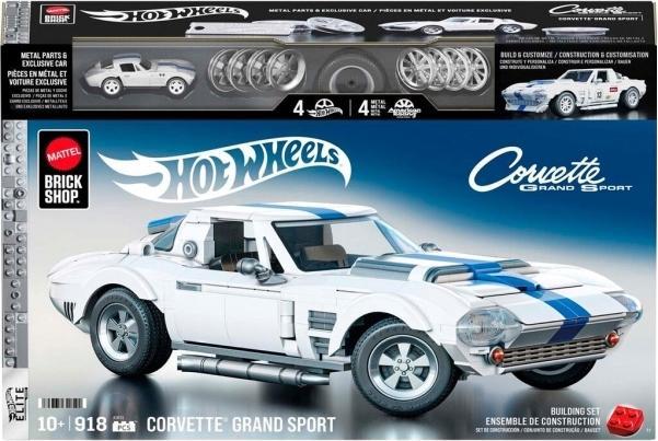 Actual product image Mattel Brick Shop Elite Series Corvette Grand Sport