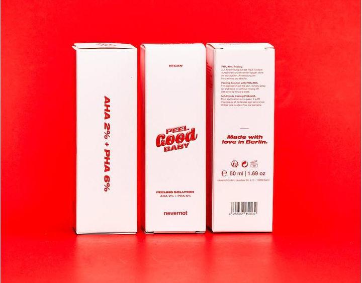 Immagine prodotto NeverNot - Soluzione per il peeling (50 ml)