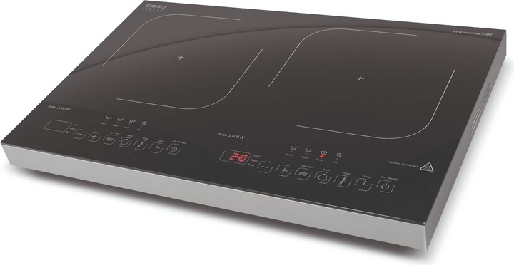 Caso Pro Gourmet 3500, double induction
