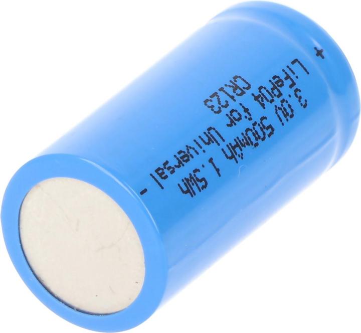 Actual product image AccuCell Battery CR123A (1 pcs., CR123A, 500 mAh)
