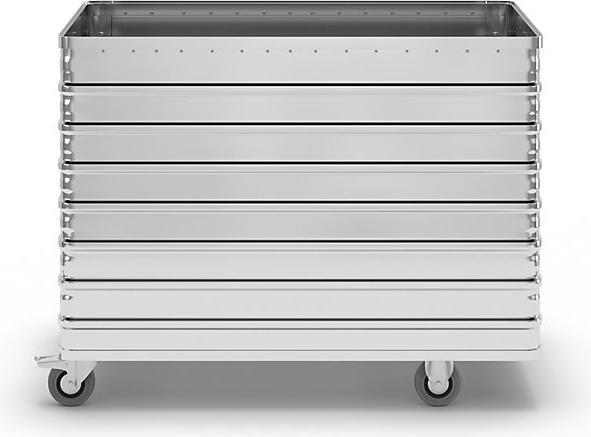 Produktbild Gmöhling Alu-Kastenwagen, absenkbare Seitenwand (250 kg)