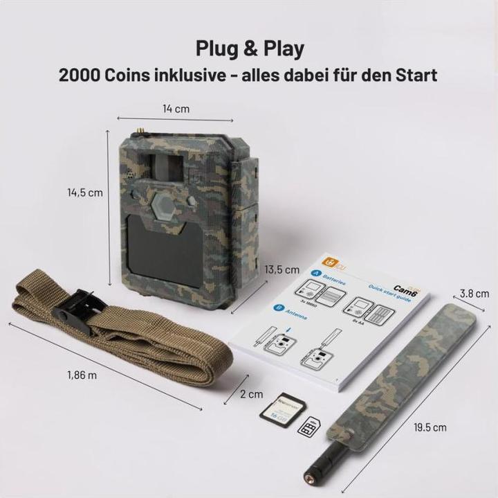 Actual product image ICUserver ICU CLOM Cam6 Wildkamera Camouflage