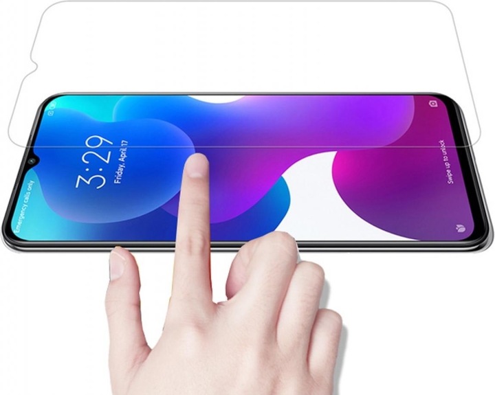 Produktbild Screenguard Xiaomi Mi 10 Lite Panzerglas Schutzfolie Case Friendly Design (1 Stück, Xiaomi Mi 10 Lite)