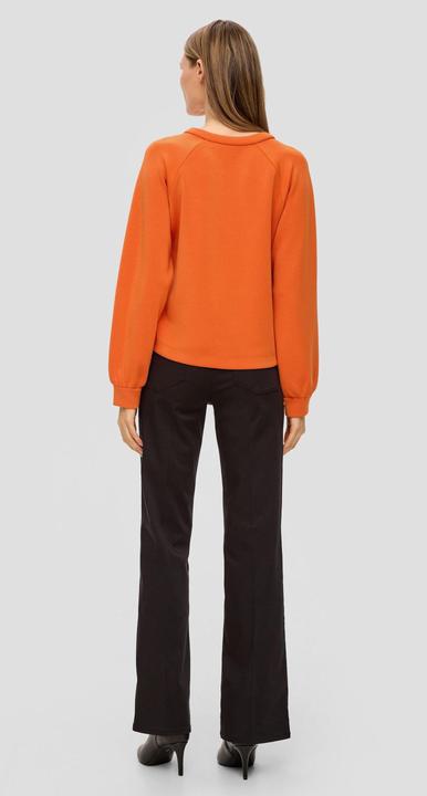 Produktbild s.Oliver Sweatshirt Sweatshirt mit Tunikaausschnitt (44)