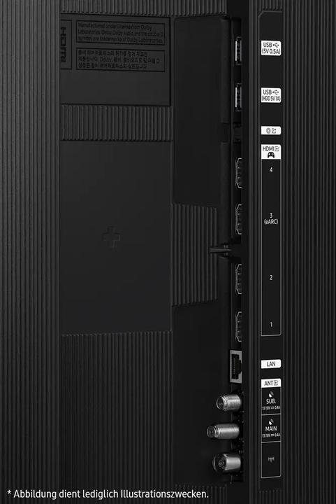 Actual product image Samsung TV GQ85QN900FTXZG (85", QN900F, LED, 8K, 2025)