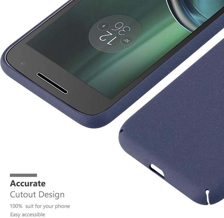 Actual product image Cadorabo Hard Cover Frosty Cover (Motorola Moto Z Play)