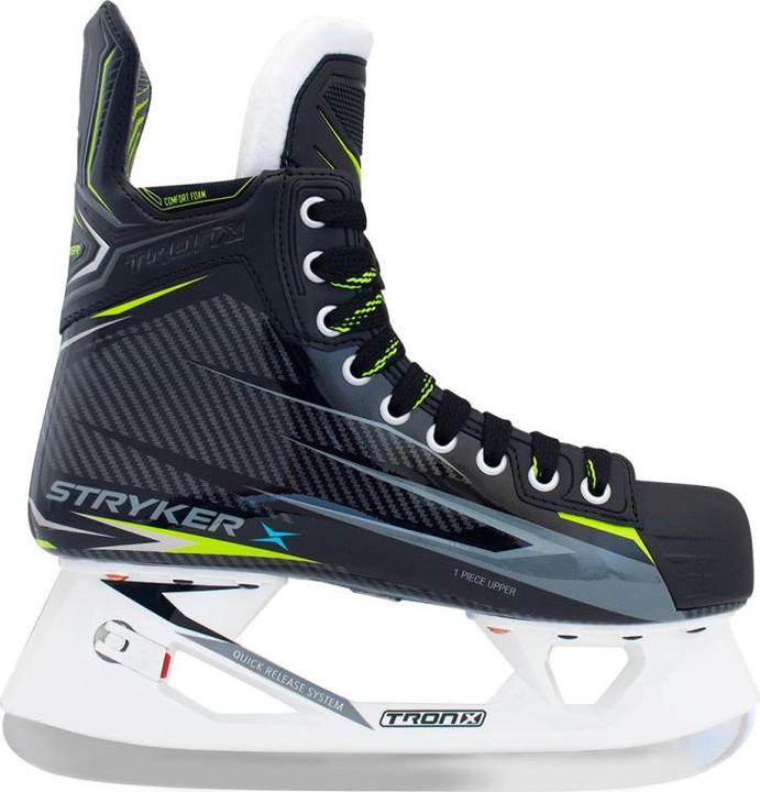 TronX Patins de hockey Stryker One Piece SR (D, SR 9 - 44,5) (44.5)
