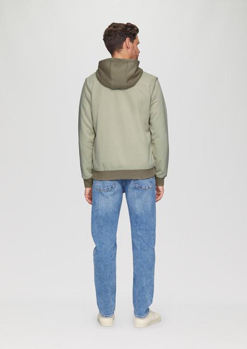 Immagine prodotto S.Oliver Sweatshirt Hoodie mit Stehkragen und Reissverschluss (S)