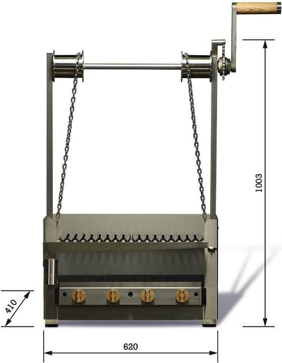 Azado El Maestro Einbauversion