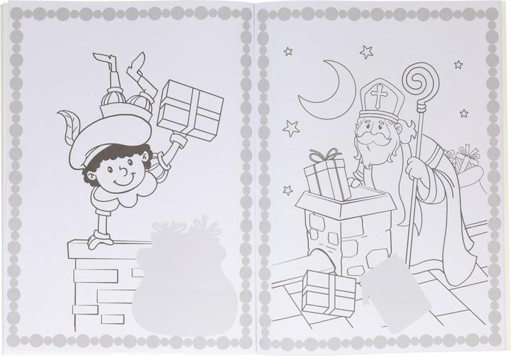 Nährwerte und Zutaten Sinterklaas-Sticker und Malbuch