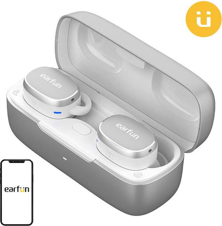 Immagine prodotto EarFun Auricolari TWS Free Pro 3, ANC (bianco) (ANC, Senza fili)