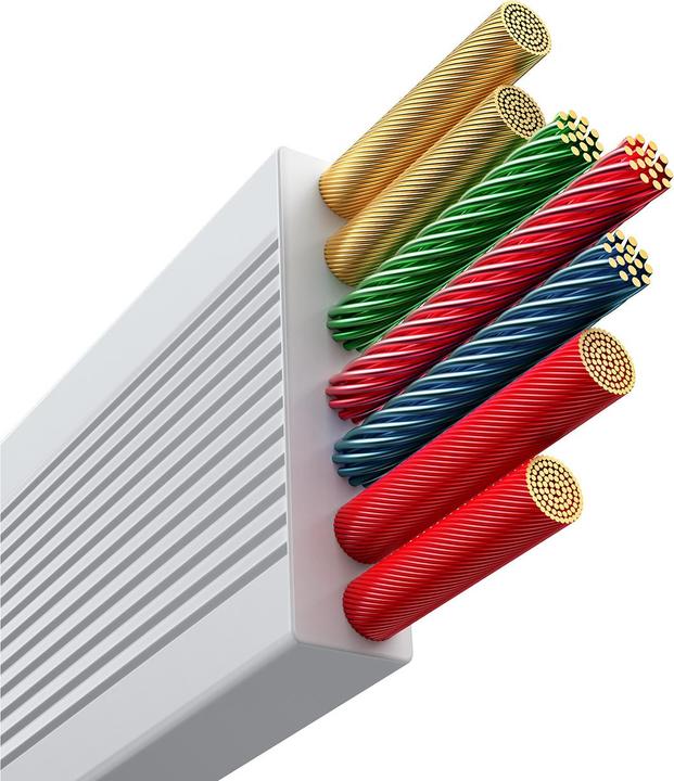 Produktbild Baseus USB Typ C – USB Typ C, Lightning, Micro USB B (1.10 m, USB 3.2 Gen 1, 100 W)