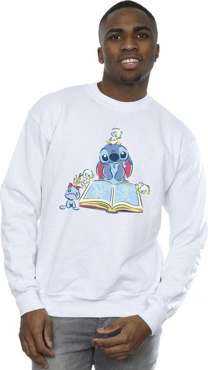 Produktbild Disney Lilo & Stitch Reading A Book Sweatshirt (XXL)
