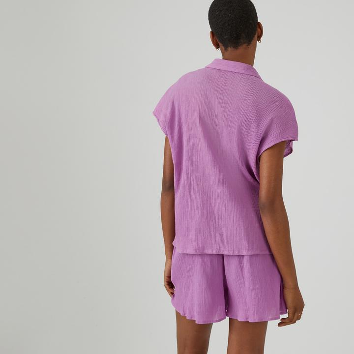 Produktbild La Redoute Collections Weite Bluse in Knitteroptik (32)