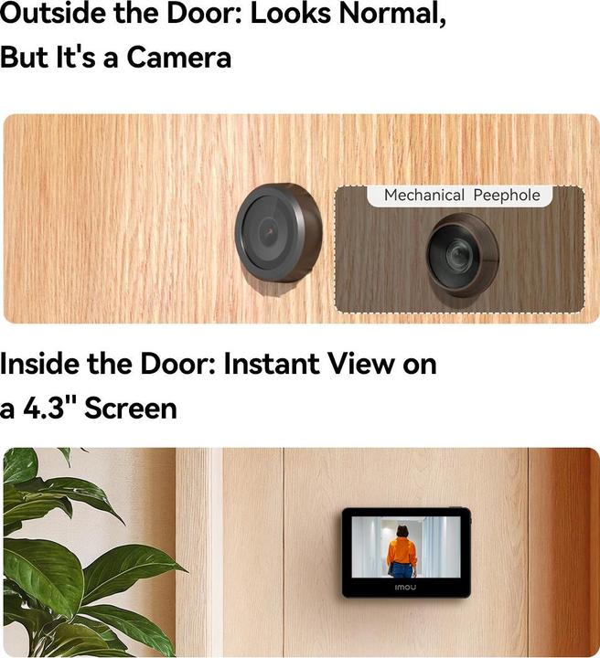 Actual product image Imou Smart Door View VD1 (Digital)