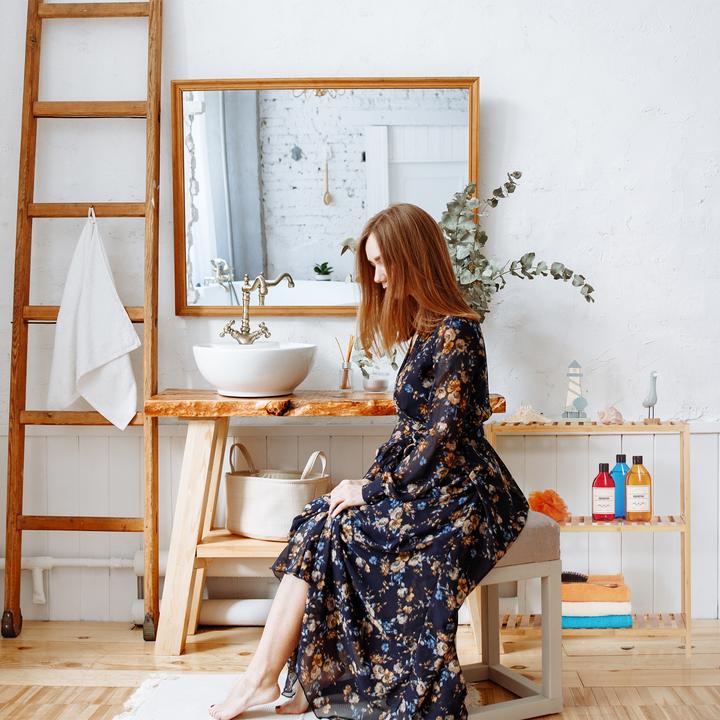 Productafbeelding Relaxdays Badkamer plank (60 x 26 x 69 cm)