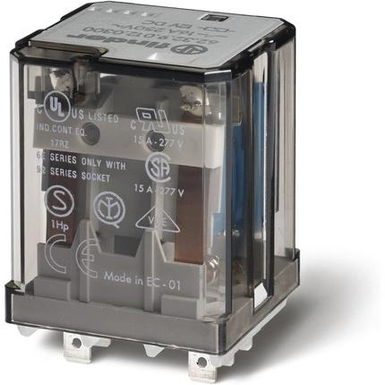 Thumbnail - Finder 62.32.9.048.0040 Steckrelais 48 V/DC 16 A 2 Wechsler 10 St., Relais